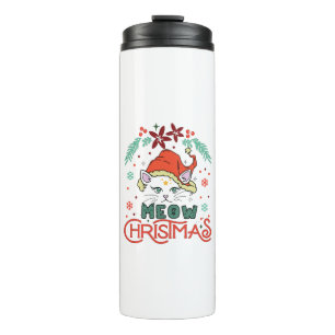 Meow Christmas Thermosbecher