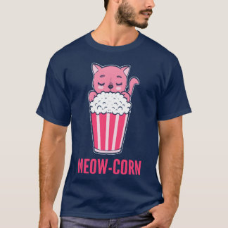Meow Cork Cat Person Gift Junge T-Shirt