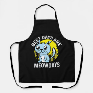 Meow Days Haustierpfleger-Geschenk Schürze