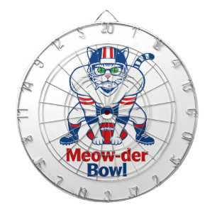 Meow-der Bowl Dartscheibe