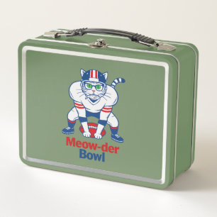 Meow-der Bowl Metall Brotdose