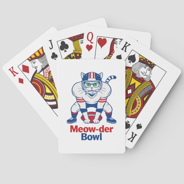 Meow-der Bowl  Spielkarten (Rückseite)