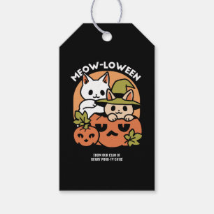 Meow - Festivals Halloween Cat Design Geschenkanhänger