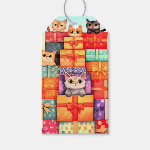 Meow Geschenk Geburtstagsturm Geschenkanhänger
