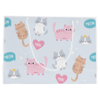Meow Große Geschenktüte