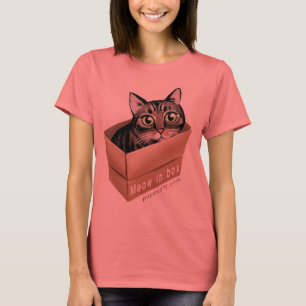 Meow im Kasten T-Shirt