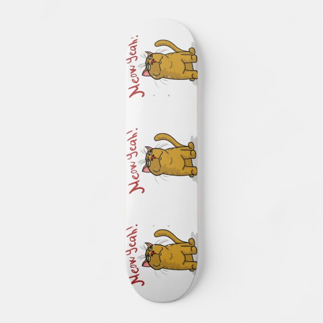 Meow-ja - Skateboard-Plattform Skateboard (Vorderseite)
