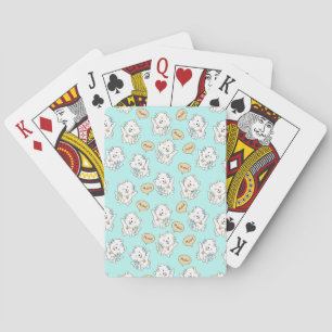 Meow Kätzchen - Niedliche Katzenmuster - Karten Spielkarten