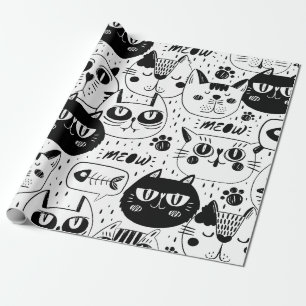 Meow-Katze Geschenkpapier