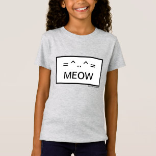 MEOW Keyboard-Zeichen Cat Kid's T-Shirt