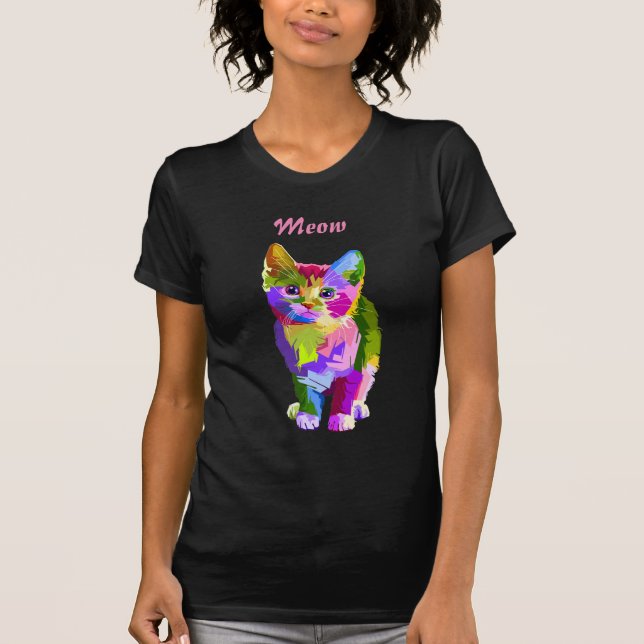 Meow Kitten T-Shirt (Vorderseite)