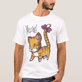 Meow! Kitty-Shirt für Kinder! T-Shirt