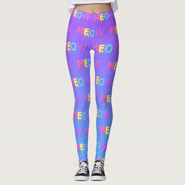 MEOW LEGGINGS (Vorderseite)