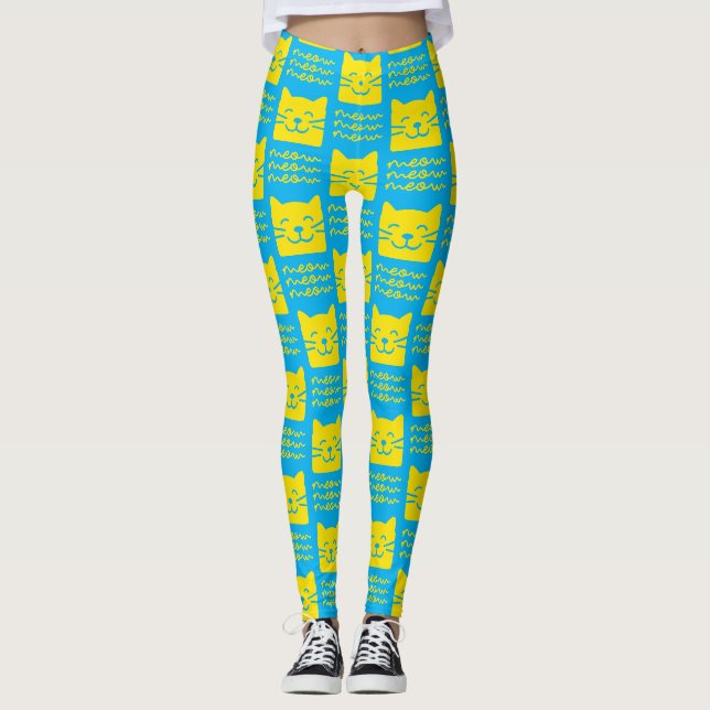 Meow Leggings (Vorderseite)