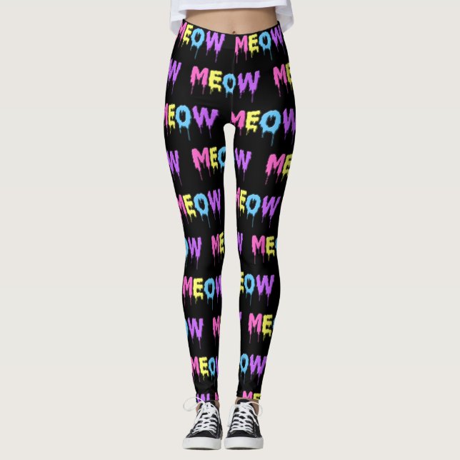 MEOW LEGGINGS (Vorderseite)