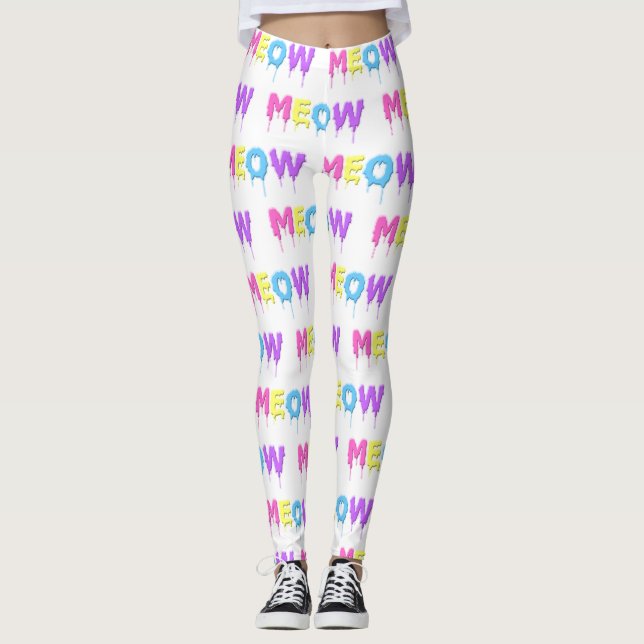MEOW LEGGINGS (Vorderseite)