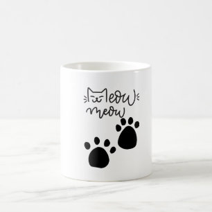 MEOW MEOW CAT LOVERS DESIGN #CatLady #FelineFashio Kaffeetasse