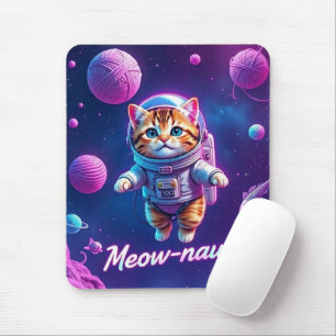 Meow-naut Mousepad