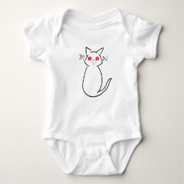 Meow! Niedlich für Babys Baby Strampler