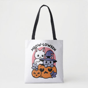 Meow - Niedliches Halloween Cat Design