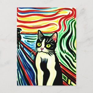 Meow Postcard Postkarte