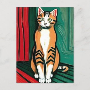 Meow Postcard Postkarte