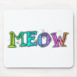 Meow-Regenbogen Mousepad