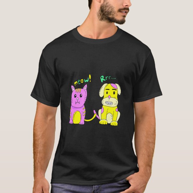 Meow Rrr T-Shirt (Vorderseite)