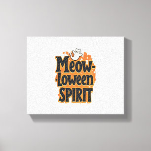Meow Spirit Cat Leinwanddruck