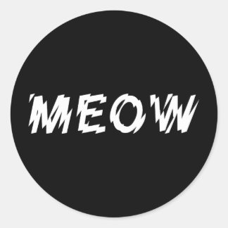 MEOW STICKERS