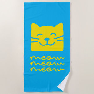Meow Strandtuch