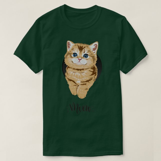 Meow T-Shirt (Design vorne)