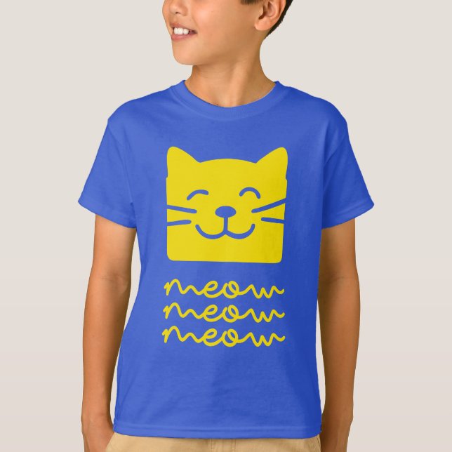Meow T-Shirt (Vorderseite)