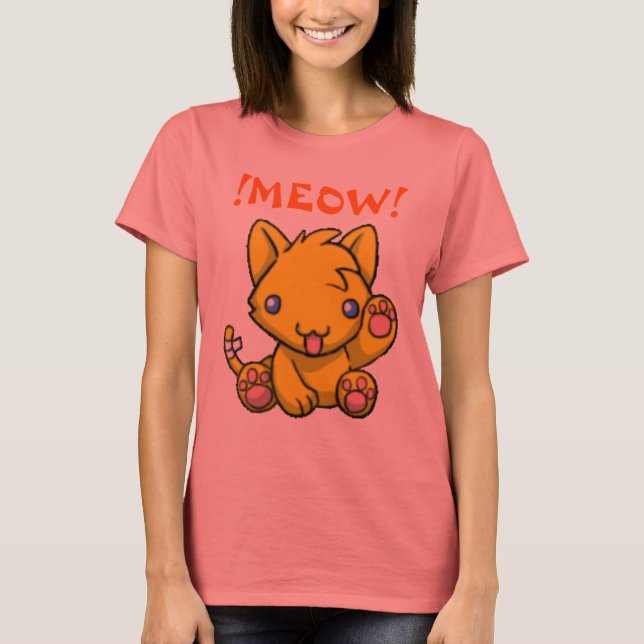 !MEOW! T-Shirt (Vorderseite)