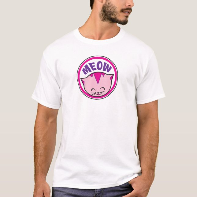 Meow T-Shirt (Vorderseite)