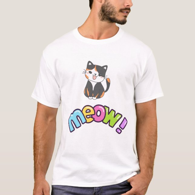 MEOW T-Shirt (Vorderseite)