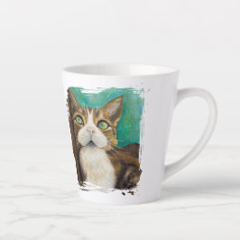 Meow-Tasse mit Katzenmalerei Milchtasse
