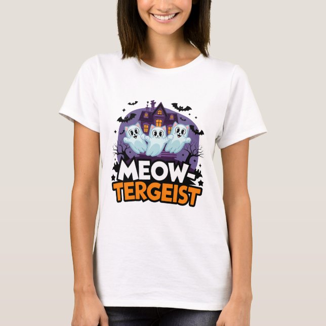 Meow-Tergeist T-Shirt (Vorderseite)