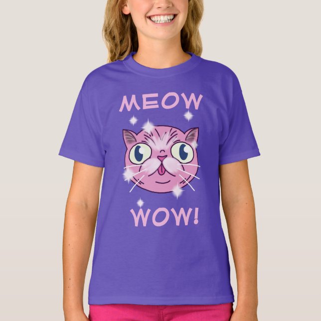 Meow Wow! Shirt (Vorderseite)