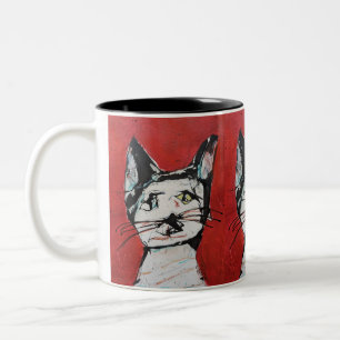 Meow Zweifarbige Tasse