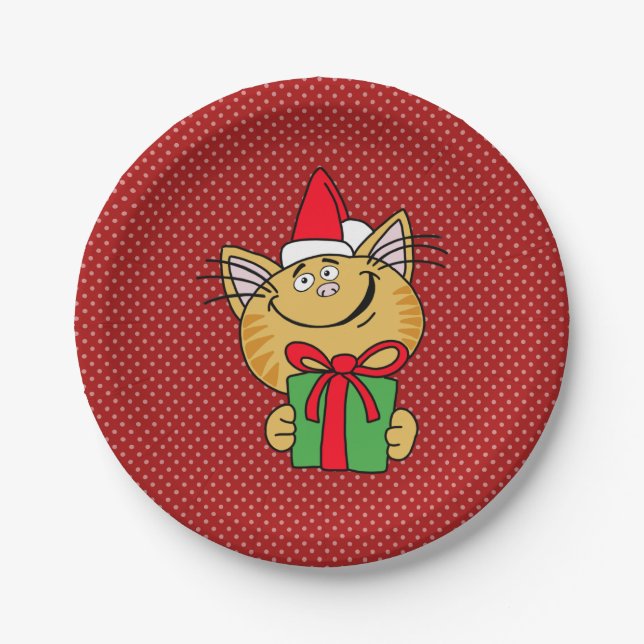 Meowa Catmas Chrustmas Cat Paper Teller (Vorderseite)