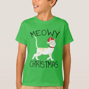 Meowa Christmas - Funny Christmas T-Shirt