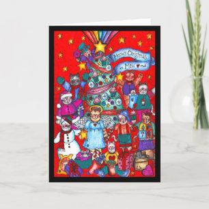 Meowa Christmas to Mew Card Karte