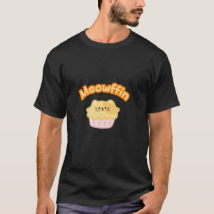 Meowffin Muffin Niedlich Anime Cat T-Shirt