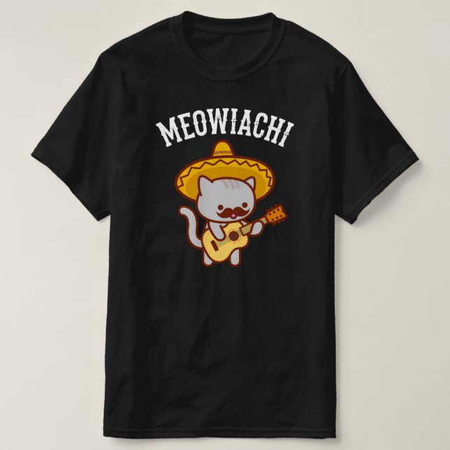 MEOWIACHI Cat T - Shirt (Design vorne)