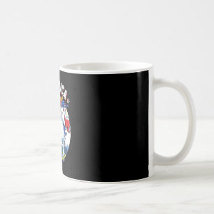 Meowica Katze Einhorn 4. Juli Kaffeetasse