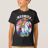 Meowica Katze Einhorn 4. Juli