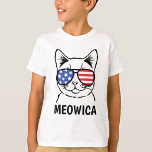 Meowica scherzt Shirt, die lustige Katze, T-Shirt