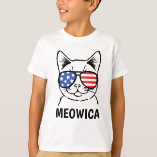 Meowica scherzt Shirt, die lustige Katze, T-Shirt