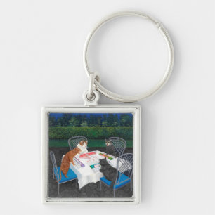 Meowjongg Schlüsselanhänger